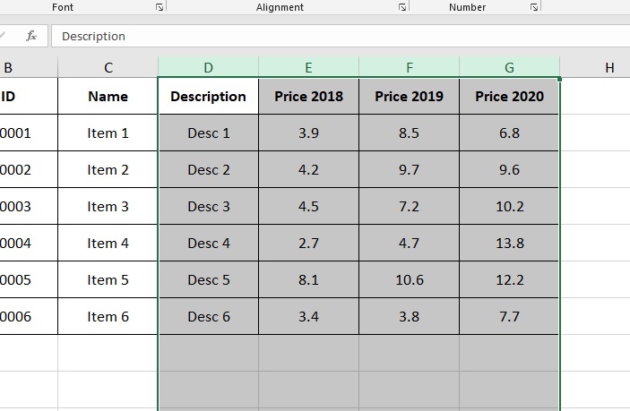 an-va-bo-an-hang-cot-excel-2019-buoc-4