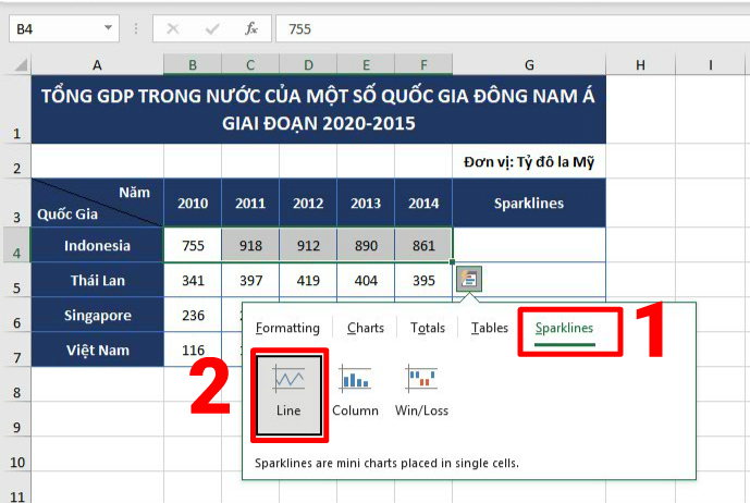 bieu-do-mini-sparklines-mau-lam-vi-du-excel-2019-buoc-2