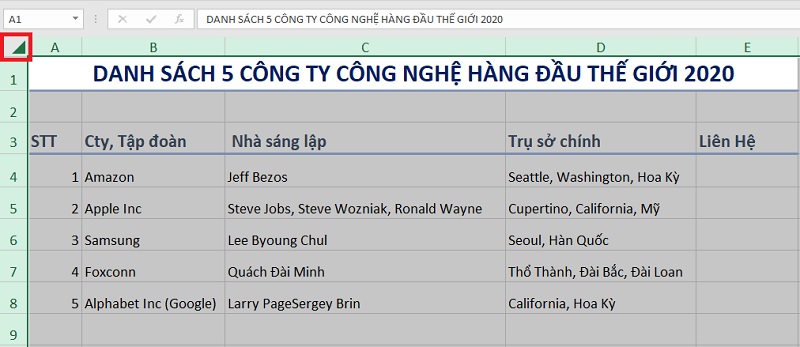 chinh-kich-thuoc-toan-bo-hang-cot-excel-2019-buoc-1