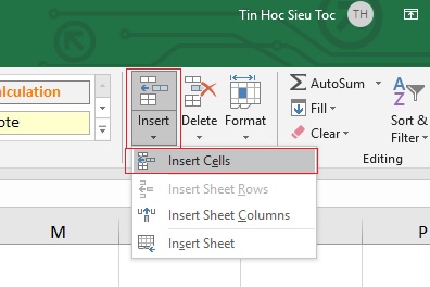 di-chuyen-hang-cot-excel-2019-buoc-4