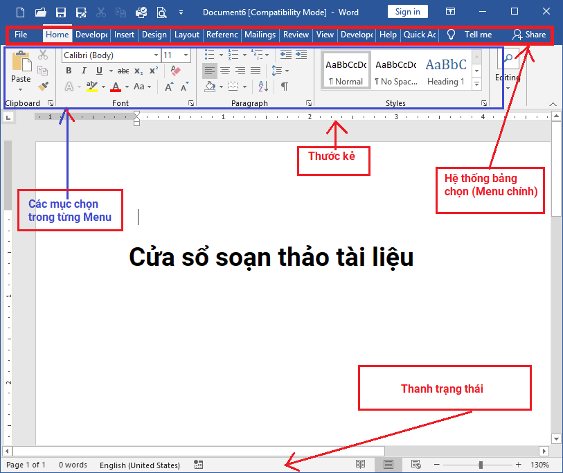 giao-dien-lam-viec-chinh-trong-word-2019