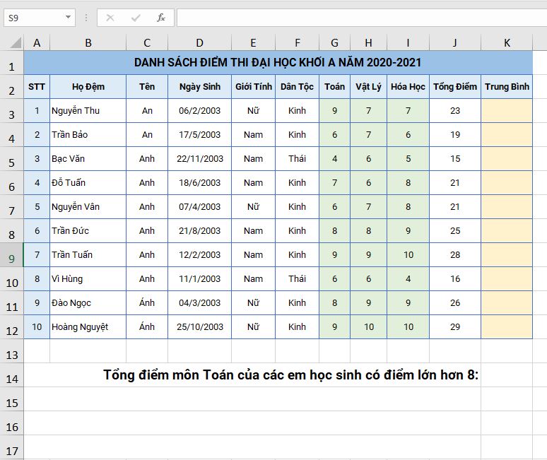 ham-tinh-tong-sumif-excel-2019-mau