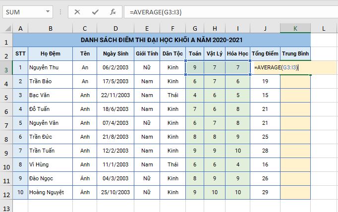 ham-tinh-trung-binh-average-excel-2019-buoc-2