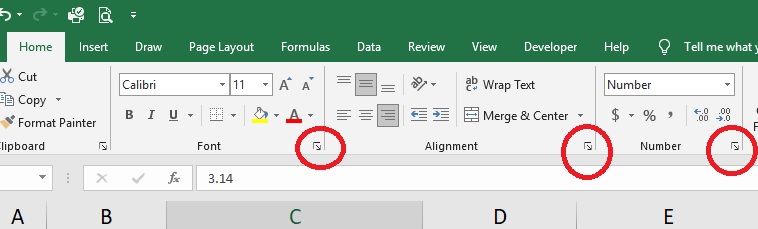 mo-hop-thoai-format-cells-excel-2019-cach-3