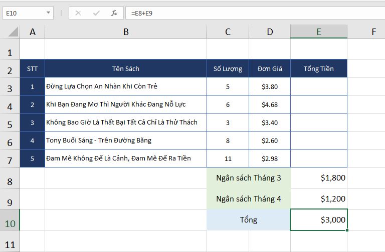 sua-doi-cac-gi-tri-voi-o-tham-chieu-excel-2019