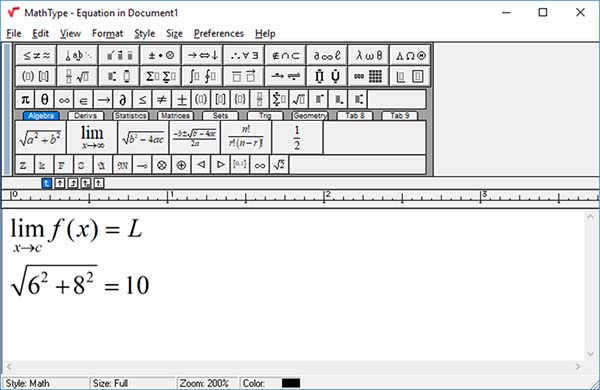 MathType 7.4.2